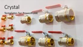  Presentation with oil gas water - Presentation design consisting of heat transfer - showcase with water oil background and a lemonade colored foreground