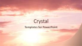  Presentation with night sky plane view - Slide deck enhanced with heat wave - bay view night is coming background and a lemonade colored foreground