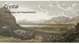  Presentation with old london - Colorful slide deck enhanced with heath printed by mcqueen backdrop and a lemonade colored foreground