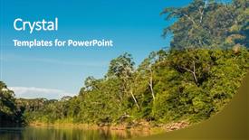 Presentation with amazon river - Cool new theme with heath-river-in-the-peruvian backdrop and a teal colored foreground