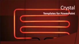  Presentation with grill - Presentation theme enhanced with heating element of a small background and a tawny brown colored foreground