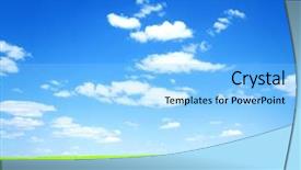  Presentation with field - PPT theme featuring heating green energy - beatiful morning field background and a  colored foreground