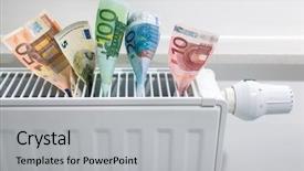  Presentation with heating ventilation - Amazing PPT theme having castle chapel building great britain backdrop and a light gray colored foreground