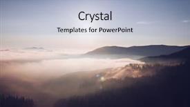  Presentation with trees - Amazing slides having heaven shining earth - impressive image of hills backdrop and a  colored foreground