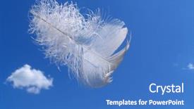  Presentation with angel - Cool new PPT theme with heavenly angels - gift of the angel backdrop and a  colored foreground