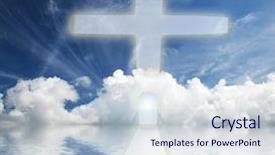  Presentation with heaven - Amazing slides having heavens gate - way to heaven conceptual religion backdrop and a lemonade colored foreground