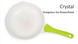  Presentation with dirt dirt texture dirty - Theme enhanced with heavy ceramic - dirty frying pan isolated background and a  colored foreground