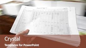  Presentation with office - Cool new slide set with red on political map backdrop and a teal colored foreground