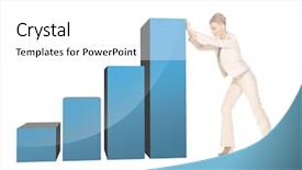  Presentation with dark tealout picture - Colorful presentation theme enhanced with heavy data - picture of beautiful businesswoman movign backdrop and a  colored foreground