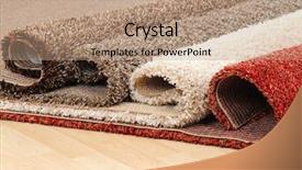  Presentation with carpet - Colorful PPT theme enhanced with heavy duty - carpet backdrop and a  colored foreground