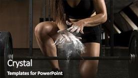  Presentation with helping others two hands woman - Slides enhanced with heavy lifting - woman clapping hands and preparing background and a wine colored foreground