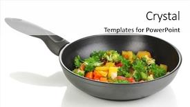  Presentation with helva fresh sliced halva - Colorful presentation theme enhanced with heavy lunch - sliced fresh vegetables in pan backdrop and a white colored foreground