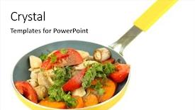  Presentation with helva fresh sliced halva - Presentation theme featuring heavy lunch - sliced fresh vegetables in pan background and a white colored foreground