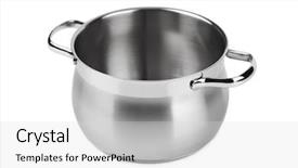  Presentation with steel bracings - Cool new slide deck with pumpkin soup with cream and pumpkin seeds on white wooden background autumnal decoration with rosemary crackers and pumpkin top view backdrop and a soft green colored foreground.