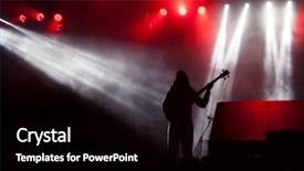  Presentation with scaffolding engineering silhouette - Theme featuring old wooden fence with a field of flowers and the sea at the background crete greece background and a tawny brown colored foreground