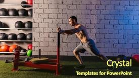  Presentation with workout - Audience pleasing PPT theme consisting of  backdrop and a  colored foreground