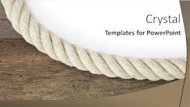  Presentation with hanging rope pictures white - PPT theme enhanced with board all on white background background and a white colored foreground