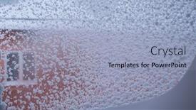  Presentation with windows - Slide deck featuring heavy-snowfall-in-front background and a light blue colored foreground