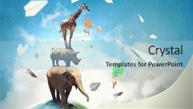  Presentation with tax - Cool new PPT theme with heavy transport tax mixed media backdrop and a  colored foreground