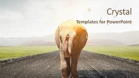  Presentation with transportation - Theme consisting of heavy transportation tax mixed media background and a  colored foreground