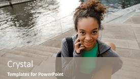  Presentation with african river - 