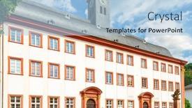  Presentation with university building - 