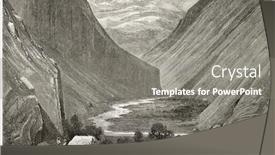  Presentation with norway - Amazing presentation theme having heimdal-valley-old-view-norway backdrop and a  colored foreground