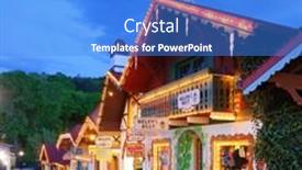  Presentation with catering - Amazing PPT theme having helen-georgia-may-7-helen backdrop and a cobalt blue colored foreground