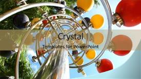  Presentation with lamps - PPT layouts featuring helice - tall pillar with lamps background and a coral colored foreground