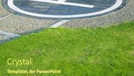  Presentation with ireland - Amazing presentation theme having helipad-county-clare-ireland backdrop and a tawny brown colored foreground