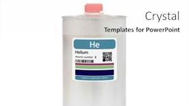  Presentation with helium - Slide deck featuring helium-a-noble-gas and a white colored foreground