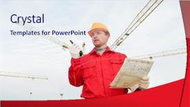  Presentation with radio tower - PPT layouts with compensation - travel insurance form on world background and a sky blue colored foreground