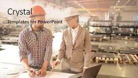  Presentation with invention - Amazing theme having helmets discussing sketch on blueprint backdrop and a lemonade colored foreground