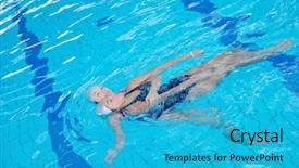  Presentation with rescue - Slide deck enhanced with help-and-rescue-action background and a teal colored foreground