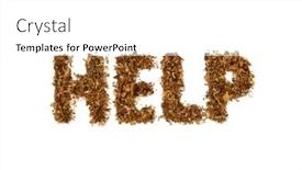  Presentation with quit - Presentation with help-quit-smoking-concept-written and a white colored foreground