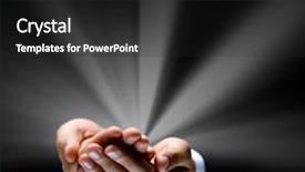  Presentation with help wanted - Audience pleasing presentation theme consisting of help wanted - hand symbol backdrop and a dark gray colored foreground