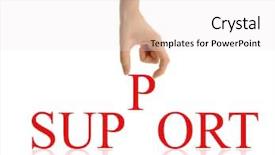  Presentation with paths - Presentation theme featuring helpful hint - support abstract with clipping paths background and a  colored foreground