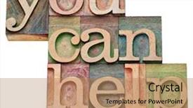  Presentation with vintage - Presentation design consisting of helping charity - you can help - isolated background and a coral colored foreground