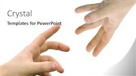  Presentation with helping hand - 