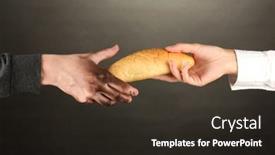  Presentation with homeless - Amazing PPT layouts having  backdrop and a  colored foreground