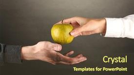  Presentation with homeless - Colorful slide set enhanced with helping the homeless on black backdrop and a tawny brown colored foreground