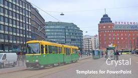  Presentation with finland - Amazing PPT theme having helsinki-finland-march-14-2016 backdrop and a gray colored foreground