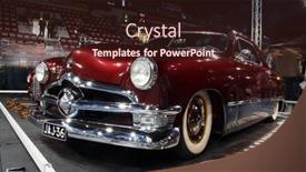  Presentation with ford car - Slides enhanced with helsinki-finland-october-3-x background and a wine colored foreground