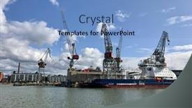  Presentation with cargo ship - 