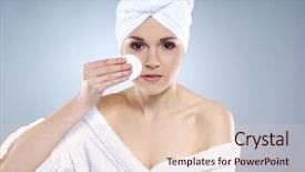  Presentation with healthy - Presentation theme having helthcare - young beautiful and healthy young background and a lemonade colored foreground