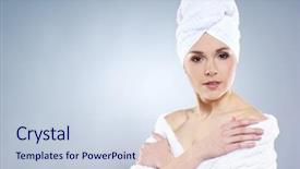  Presentation with healthy - Cool new slides with helthcare - young beautiful and healthy young backdrop and a  colored foreground