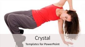  Presentation with hip hop dancing - PPT layouts enhanced with helthy - teenage girl dancing hip-hop isolated background and a lemonade colored foreground