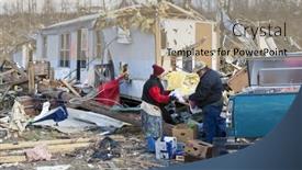  Presentation with deaths - Amazing presentation design having henryville-in-march-4-2012 backdrop and a coral colored foreground