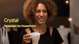  Presentation with pause - Beautiful slide set featuring her atelier making a pause backdrop and a  colored foreground