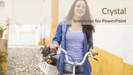  Presentation with local government unit philippines - Amazing theme having her bicycle after buying fresh backdrop and a  colored foreground